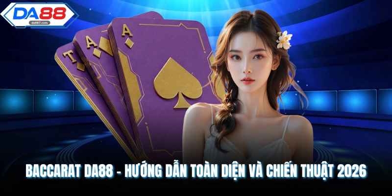 Baccarat DA88 - Hướng Dẫn Cách Chơi Và Chiến Thuật 2026