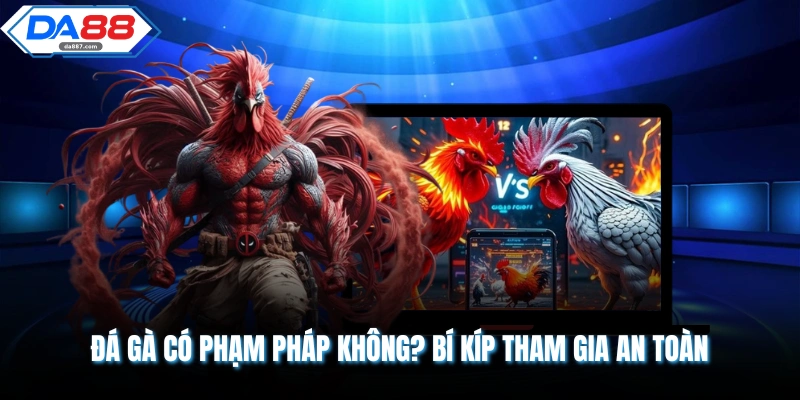 Đá Gà Có Phạm Pháp Không? Tìm Hiểu Từ A Đến Z Cùng DA88