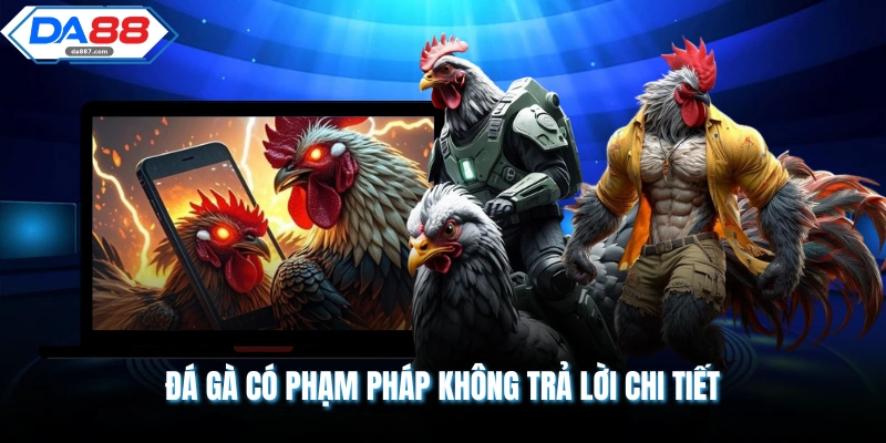 Đá Gà Có Phạm Pháp Không? Tìm Hiểu Từ A Đến Z Cùng DA88