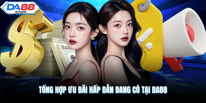 Khuyến Mãi DA88 Tặng Thưởng Cực Lớn Cho Mọi Người Chơi