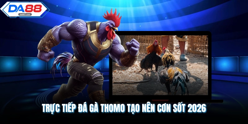 Trực Tiếp Đá Gà Thomo - Cơ Hội Trải Nghiệm 30 - 50 Trận/Ngày